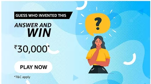 Amazon Guess the Inventor Quiz Answers – Win Rs.30000 for free