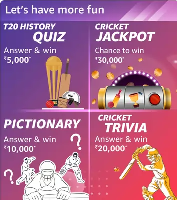 Amazon T-20 Fever Quiz (23rd to 29th April’22) All Answers – Win Rs.65000 for free