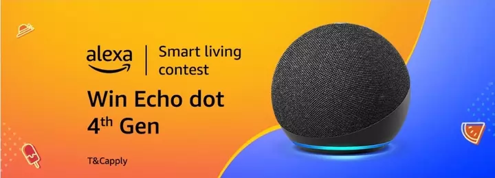 Alexa Smart living contest Answers – Win A Echo dot 4th Gen for free