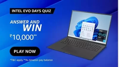 Amazon Intel EVO Days Quiz
