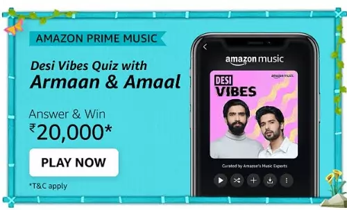Desi Vibes Quiz with Armaan & Amaal Answers – Win Rs.20000 for free