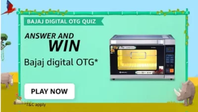Amazon Bajaj Digital OTG Quiz