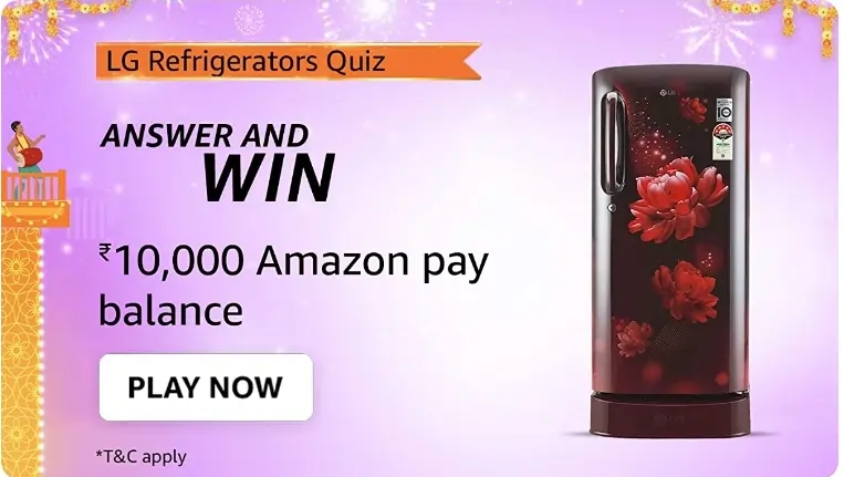 LG Refrigerators Quiz Answers – Win Rs.10000 for free