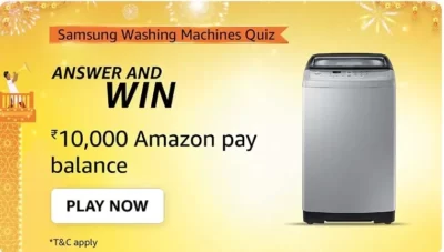 Samsung Washing Machines Quiz