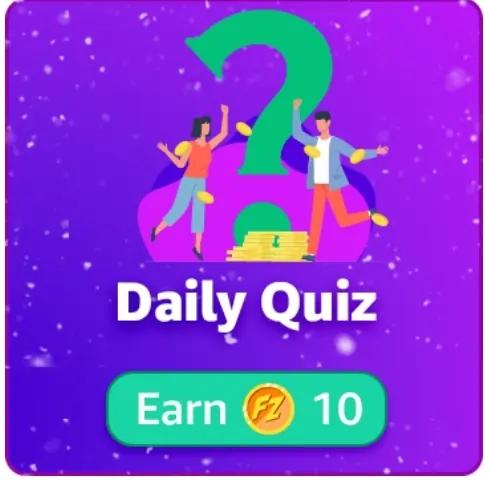 Amazon Daily Funzone Coins Quiz Answers 05 January – Win up to 10 FZ Coins