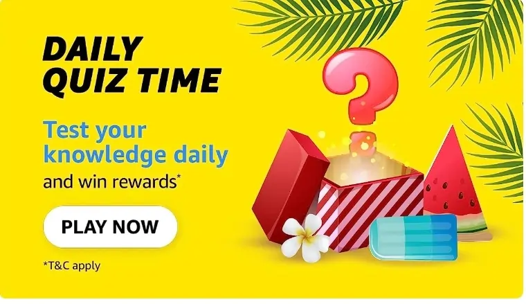 Amazon Daily Quiz Answers Today 26 March | What are Olympic medals made of?