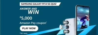 Samsung Galaxy M14 5G Quiz